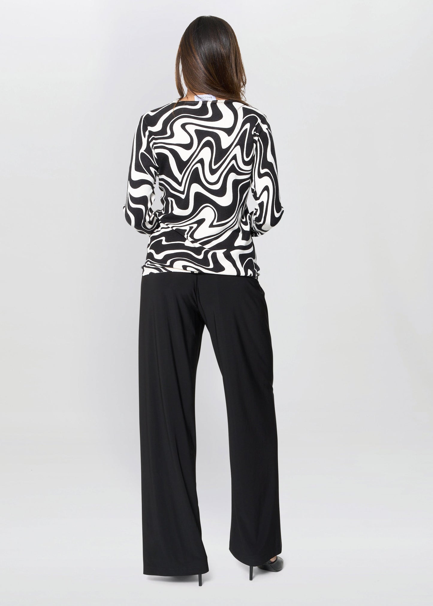  Nelia Abstract Print Jumper