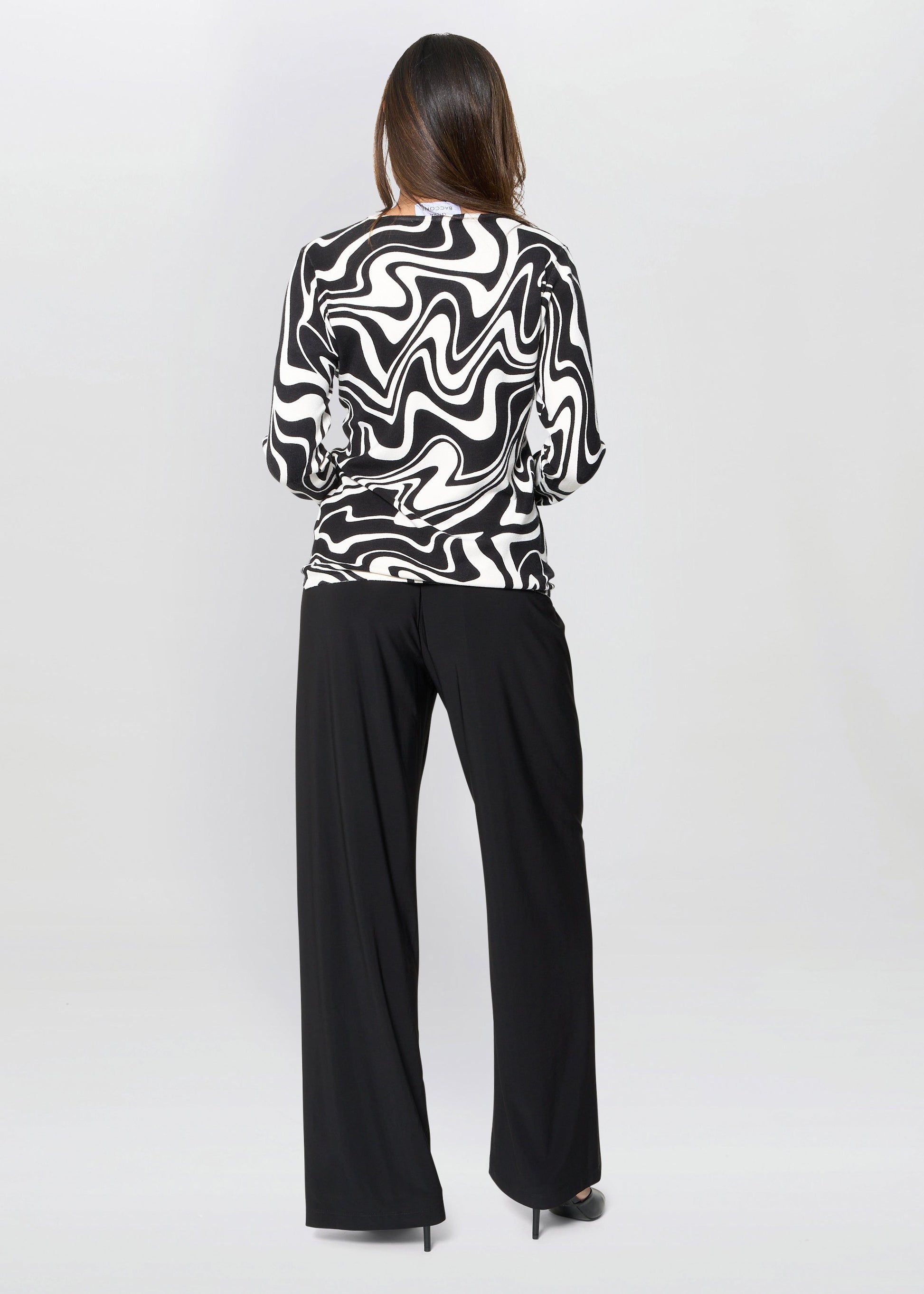  Nelia Abstract Print Jumper