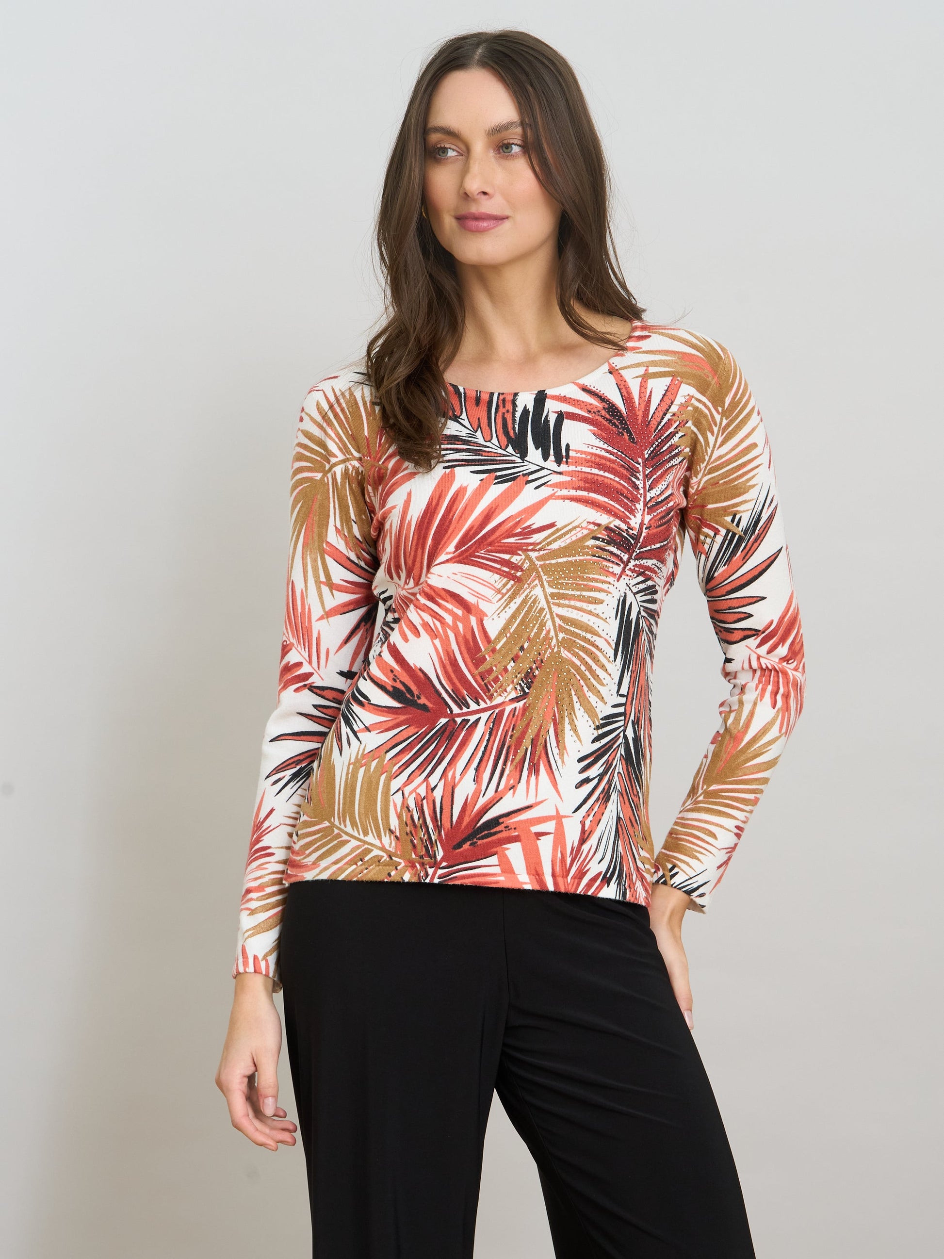  Nanette Printed Jumper