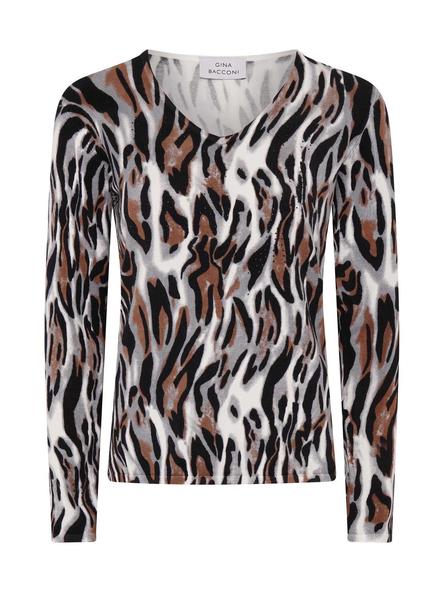  Nessa Animal Print Jumper