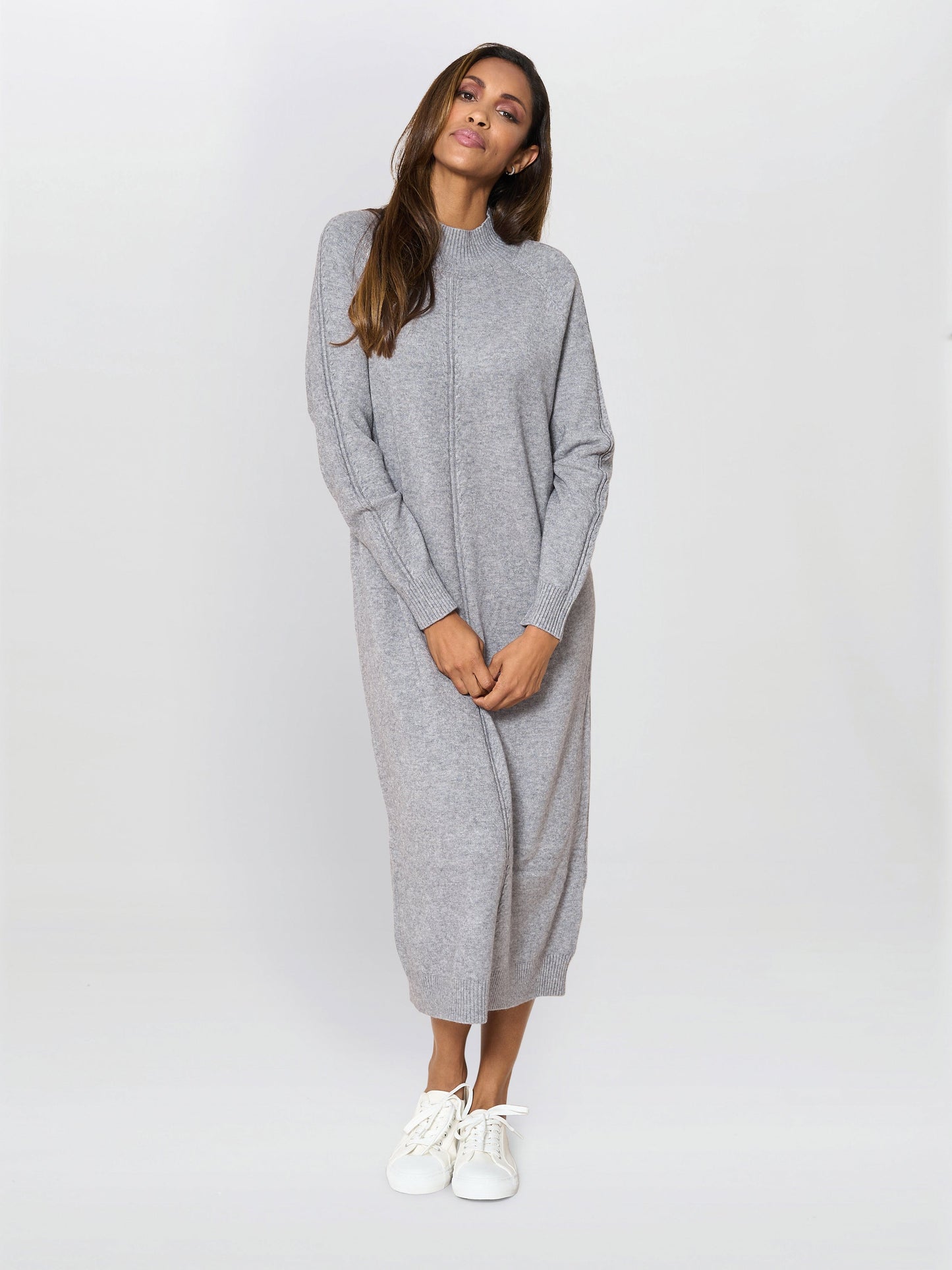  Natalya Knit Midi Dress