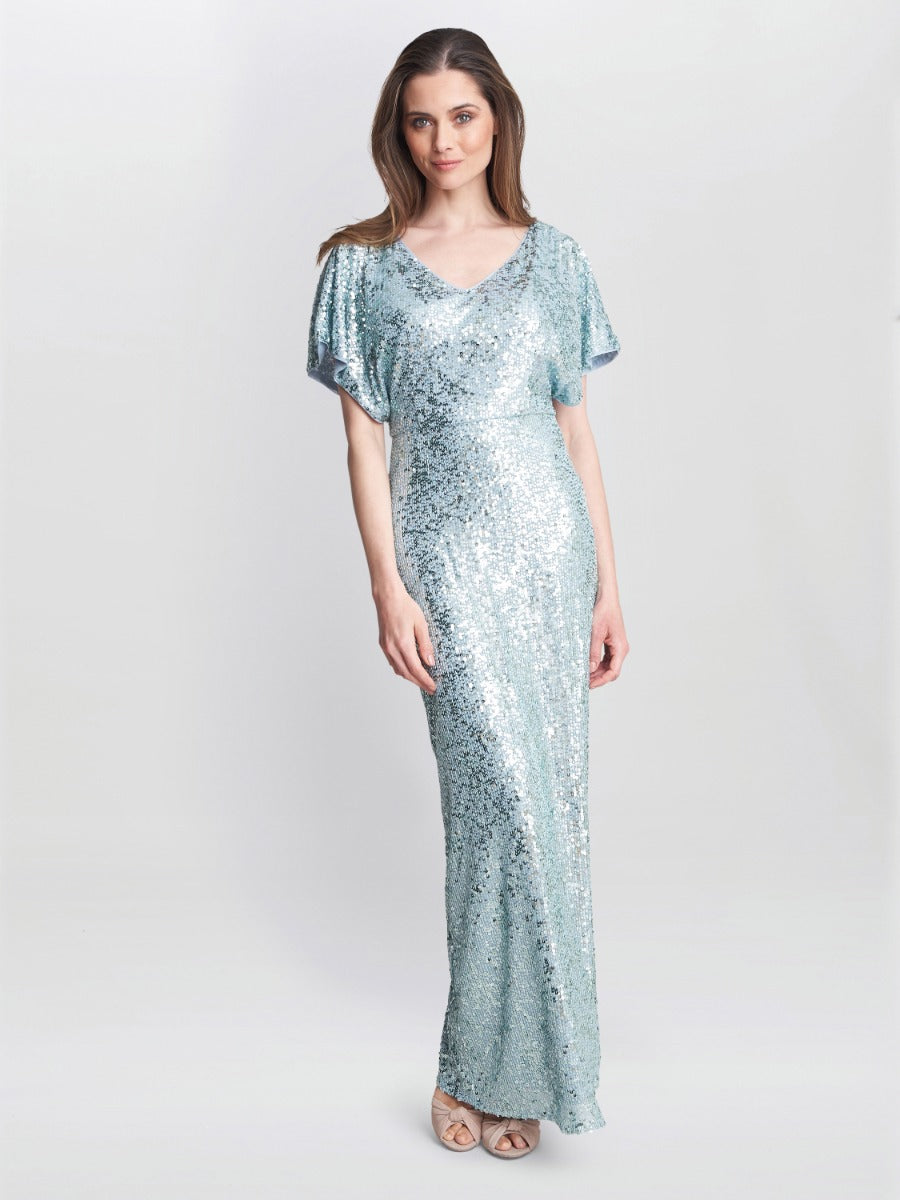  Courtney Maxi Sequin Dress
