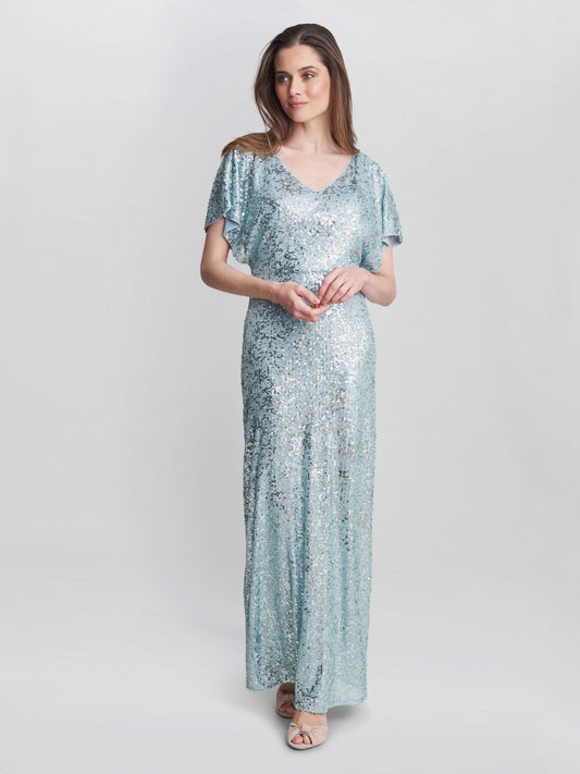  Courtney Maxi Sequin Dress