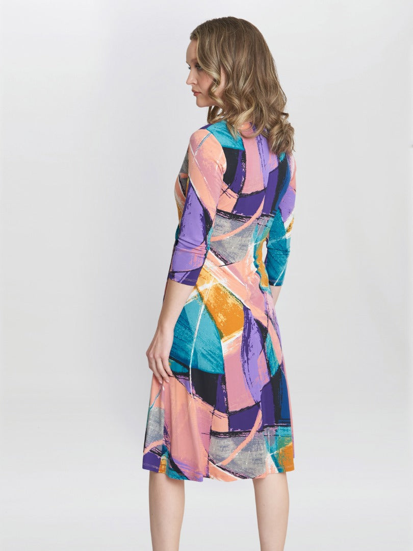  Becky Jersey Wrap Dress