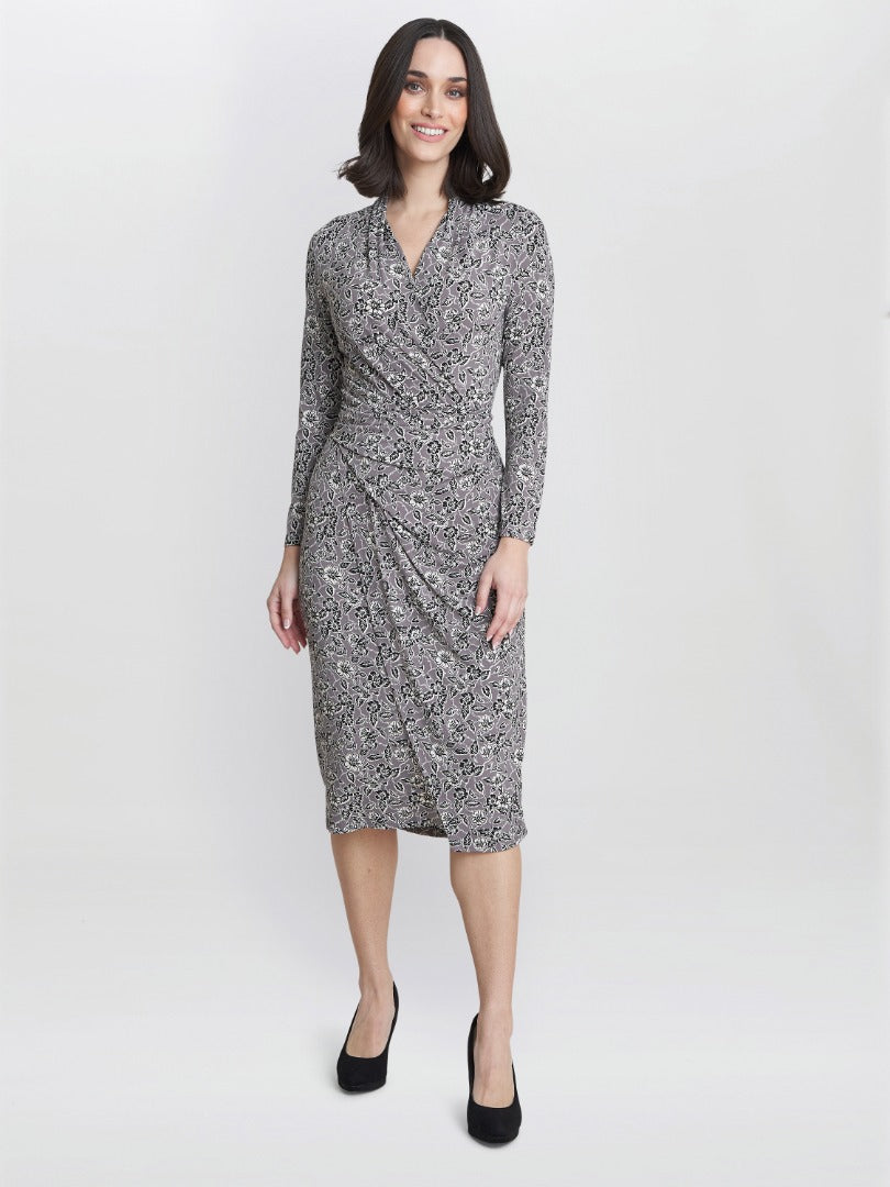  Janet Jersey Wrap Dress