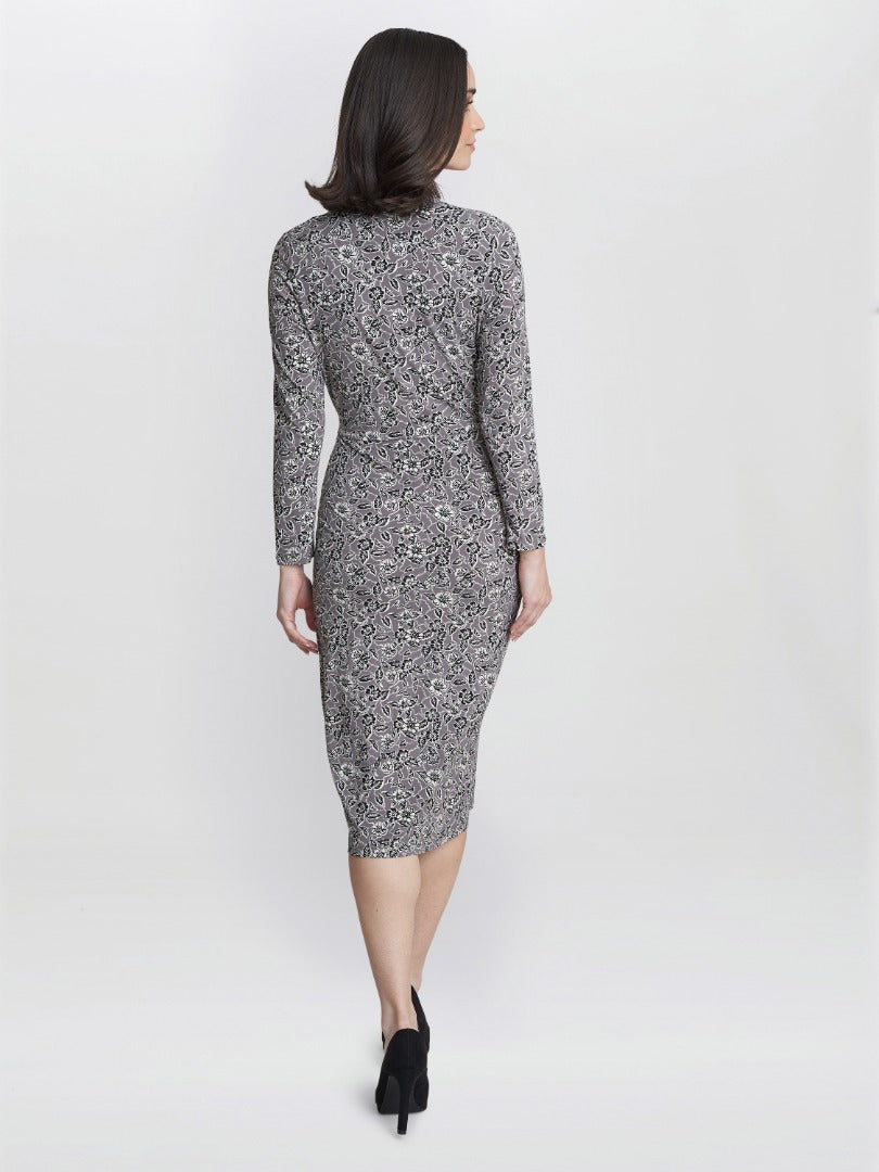  Janet Jersey Wrap Dress