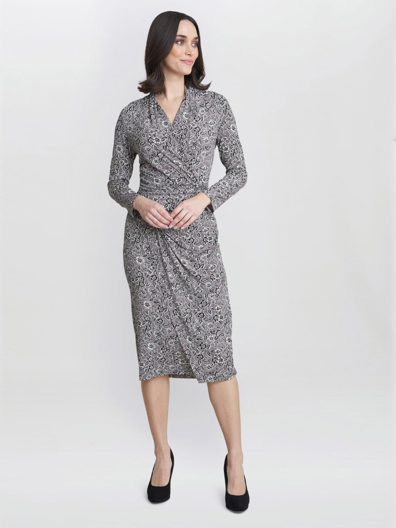  Janet Jersey Wrap Dress