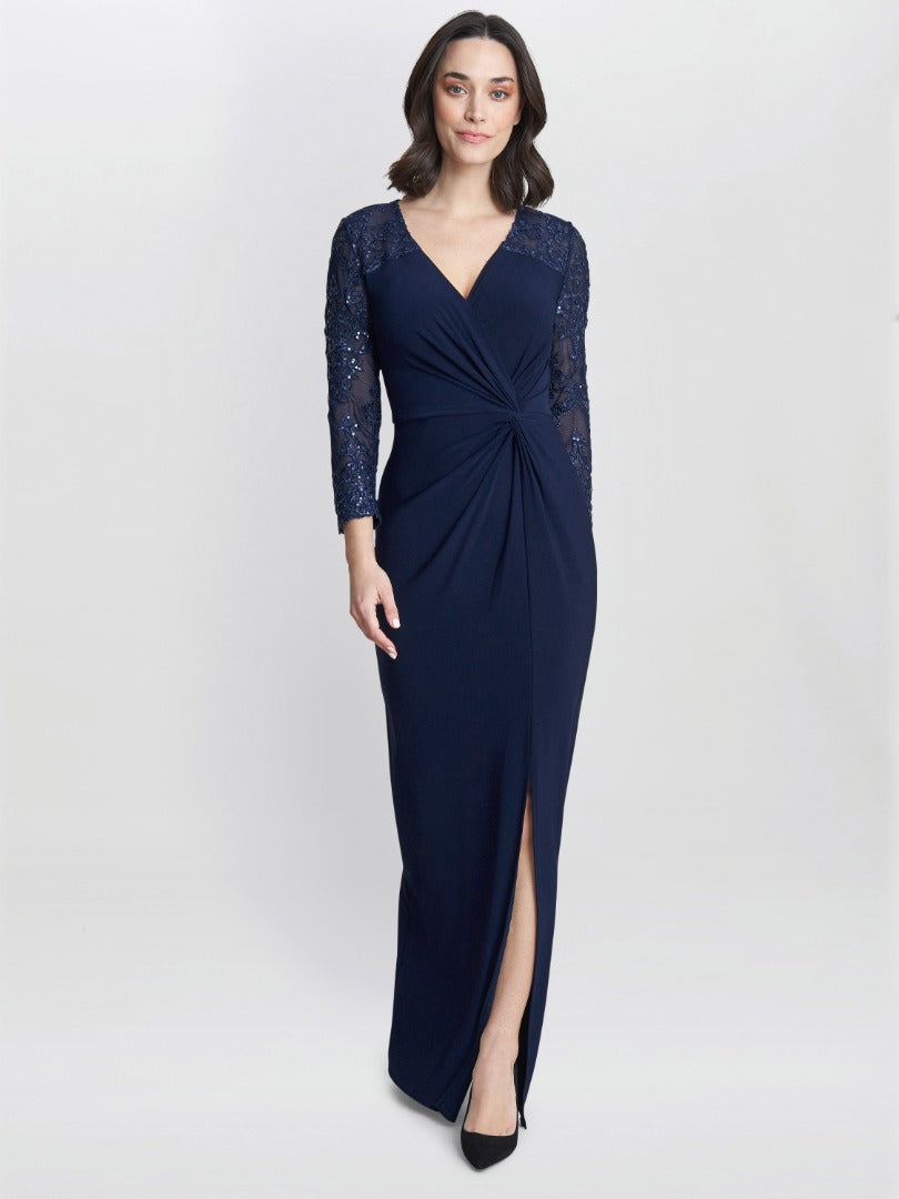  Isla Maxi Dress With Twist Front