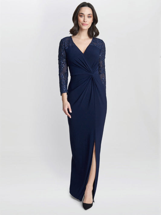  Isla Maxi Dress With Twist Front