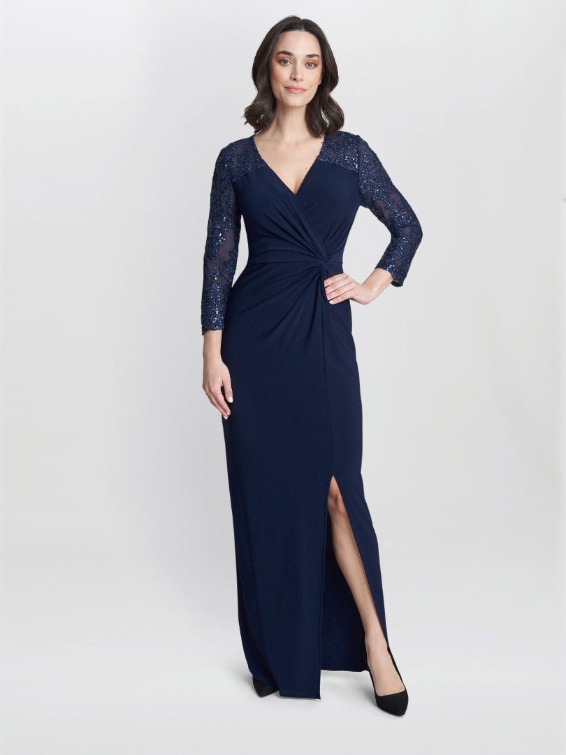  Isla Maxi Dress With Twist Front