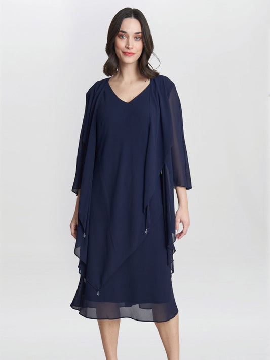  Rita 2 Piece Tiered Dress And Jacket