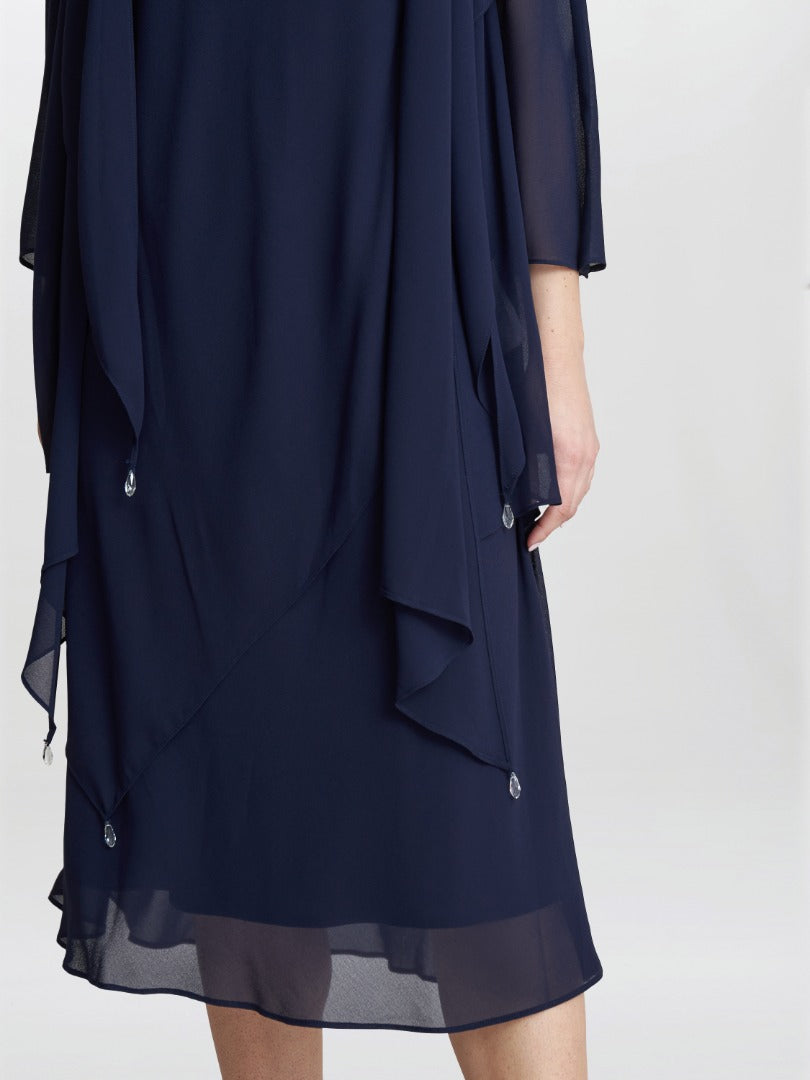  Rita 2 Piece Tiered Dress And Jacket