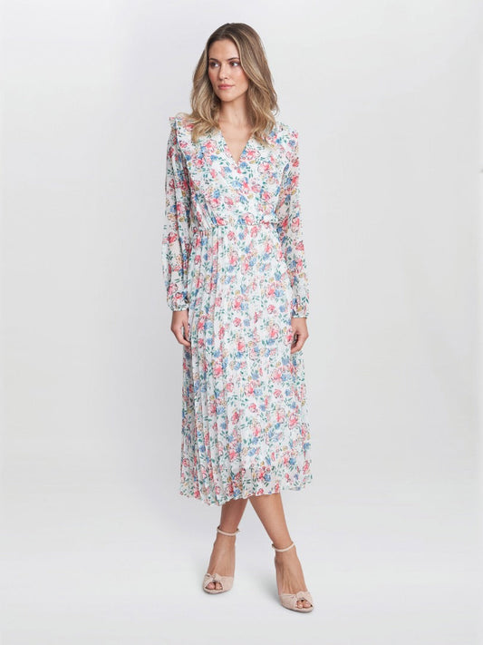  Chantelle Pleated Frill Dress