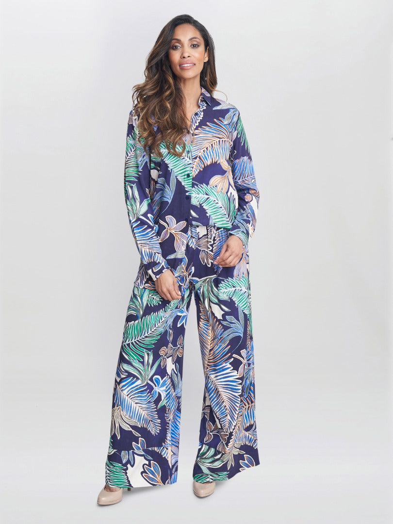  Tabitha Printed Tunic Shirt