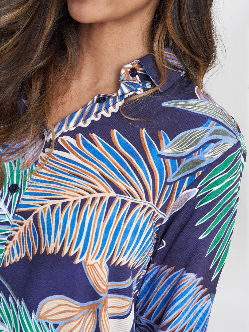  Tabitha Printed Tunic Shirt