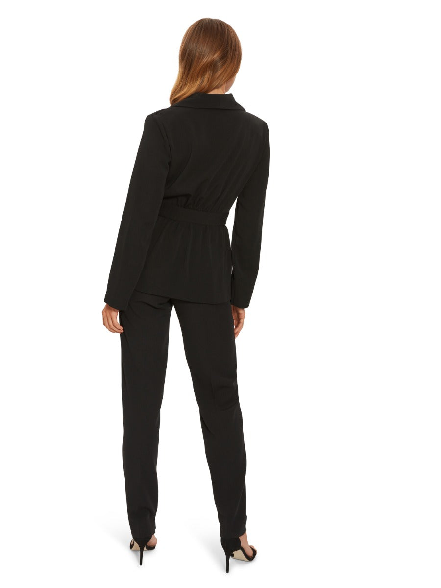  Linete Moss Crepe Tie Jacket