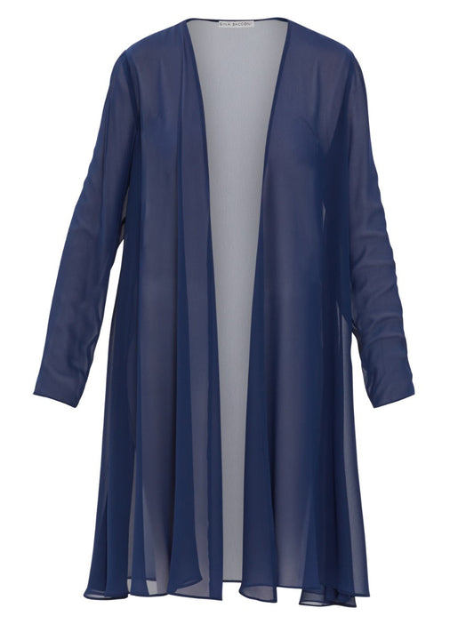  Long Chiffon Jacket