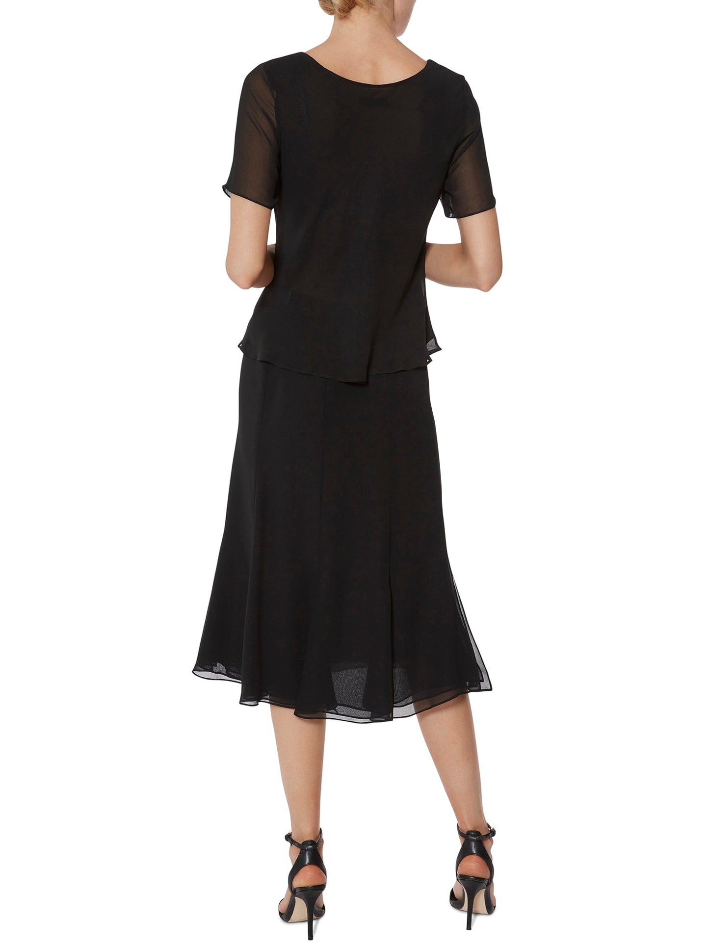  Chiffon Triple Layer Skirt
