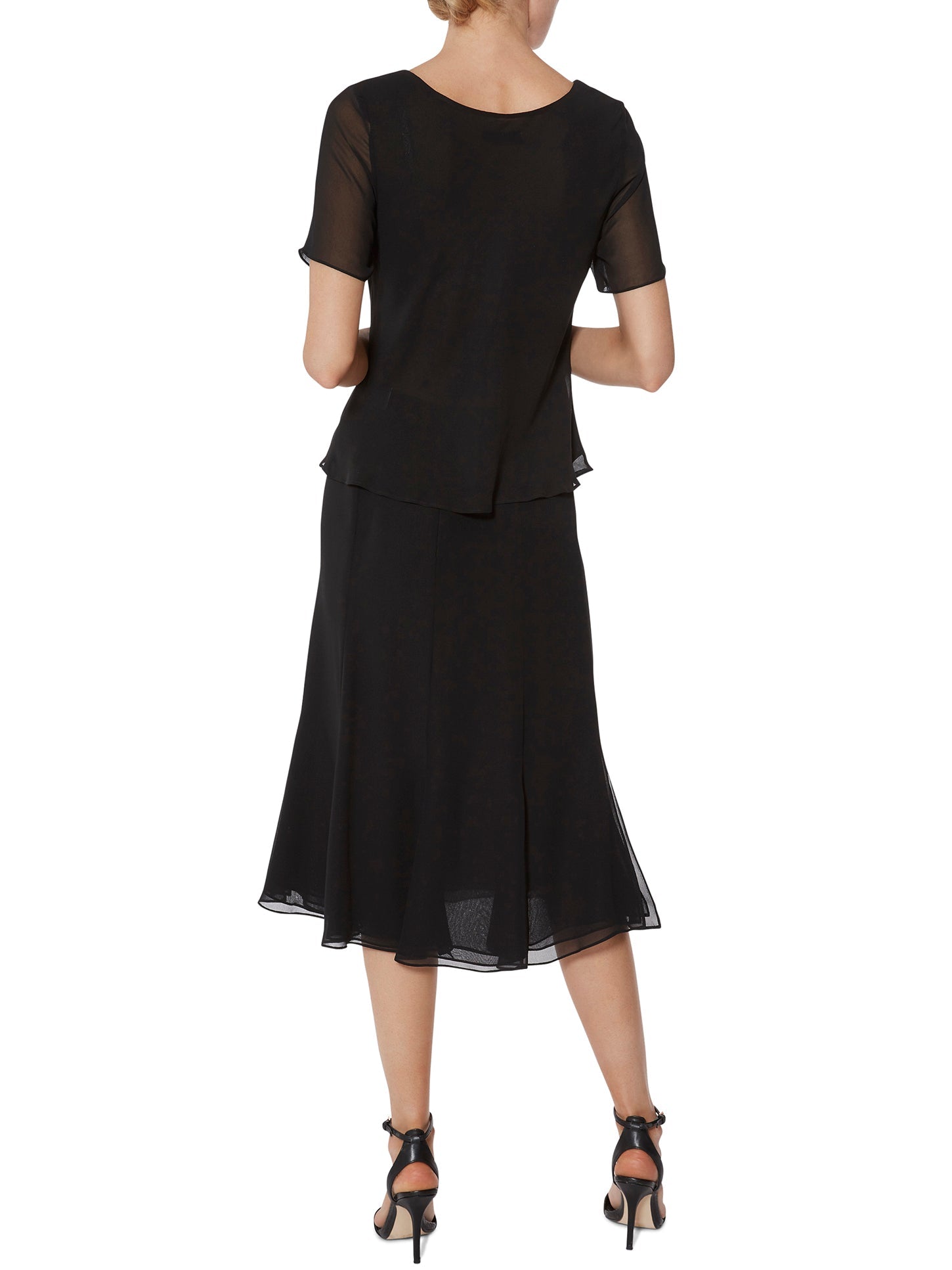  Chiffon Triple Layer Skirt