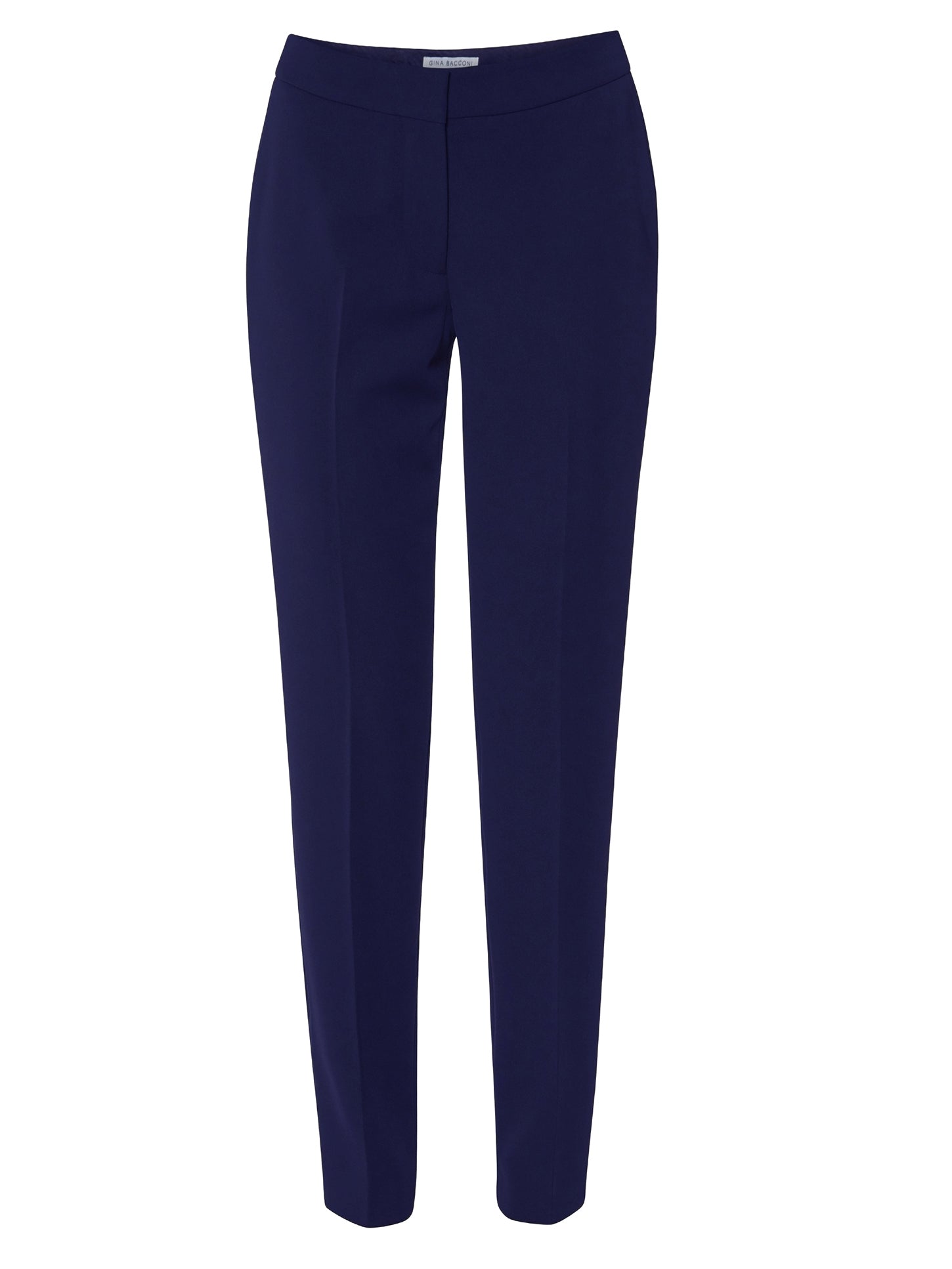  Moss Crepe Trouser With Hem Split