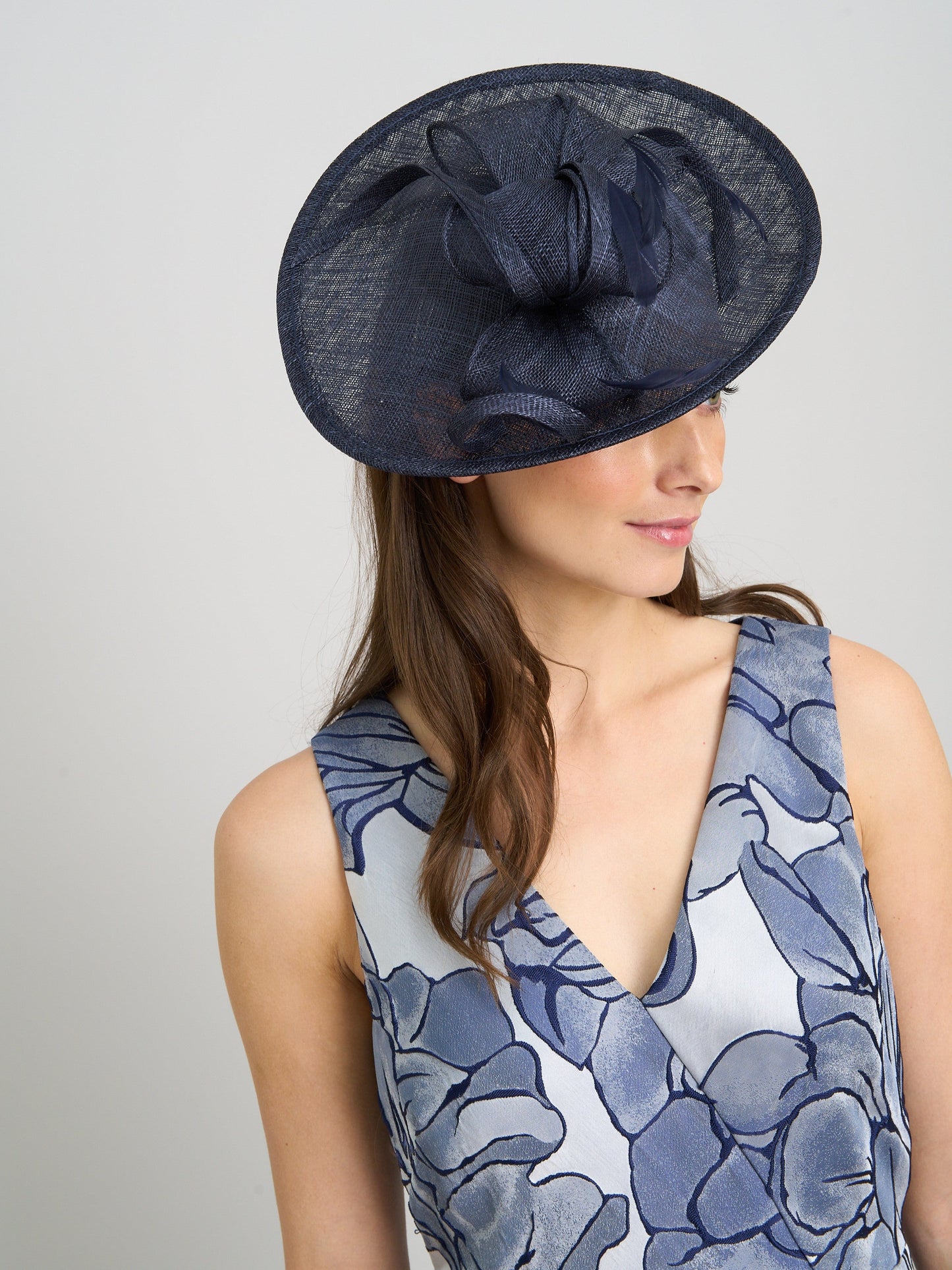  Small Oval Fascinator