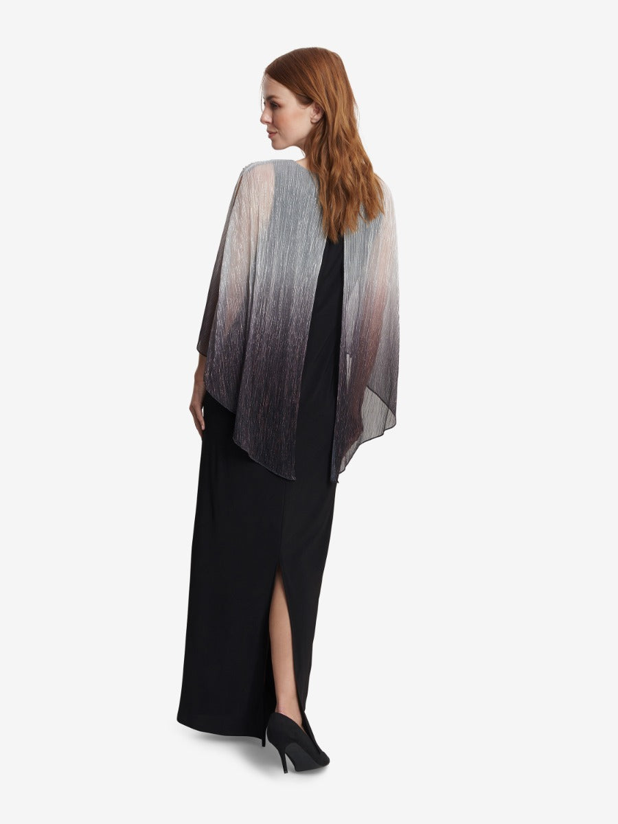  Avigail Long Ombre Popover Dress With Beading Detail
