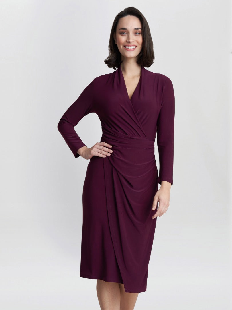  Gloria Jersey Wrap Dress