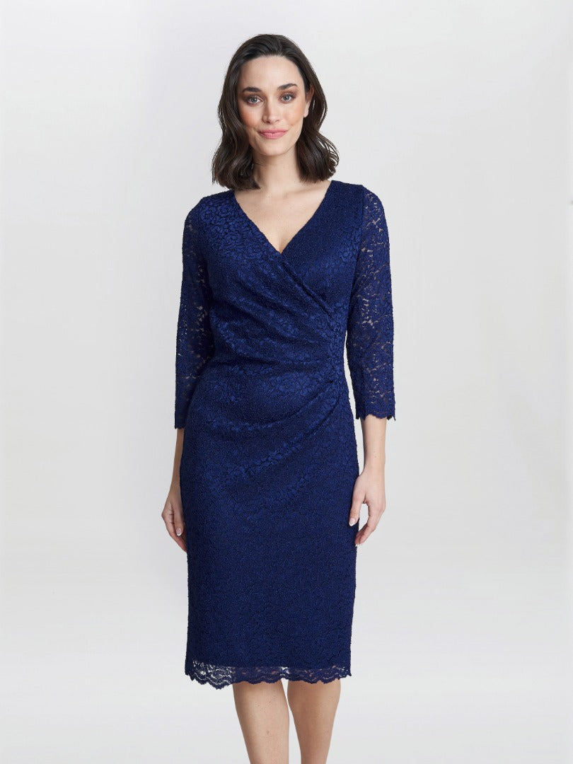  Melody Lace Wrap Dress