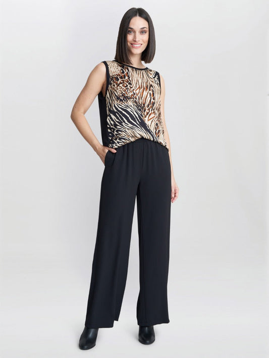  Annika Crepe Pull On Trouser