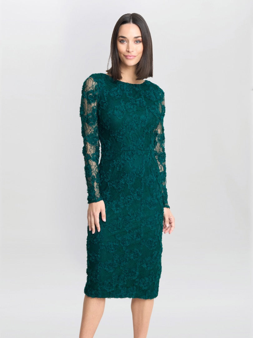 Scarlett Corded Floral Lace Dress