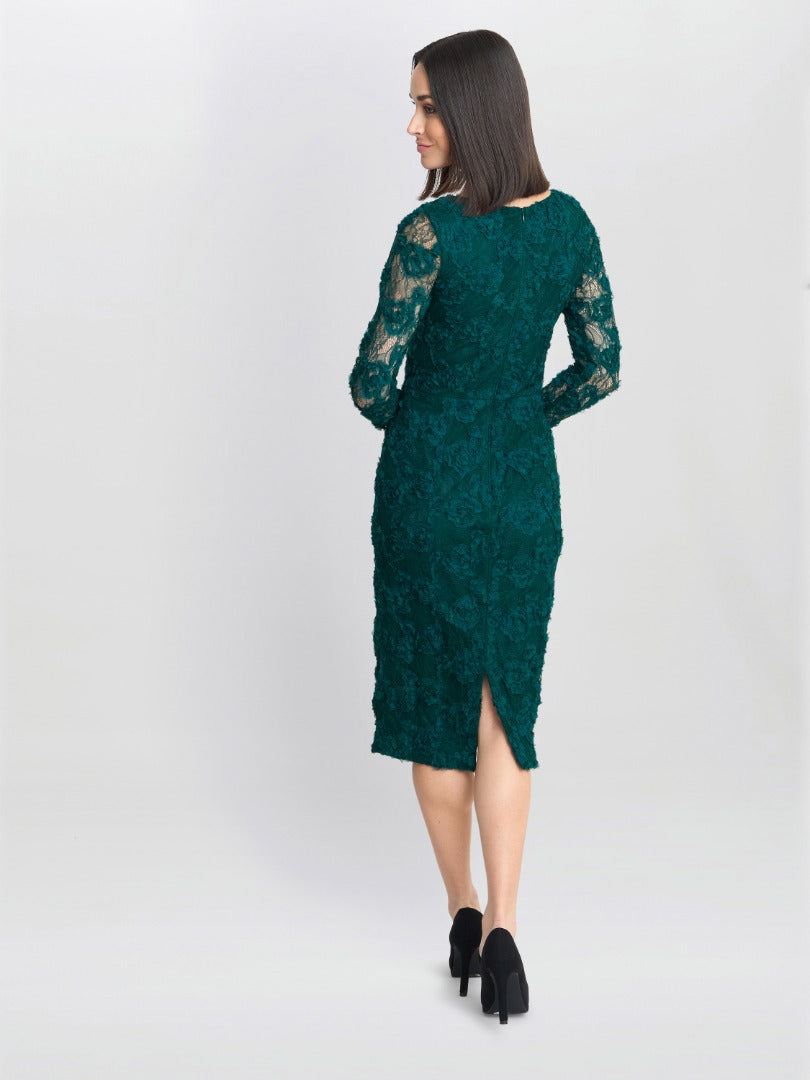  Scarlett Corded Floral Lace Dress