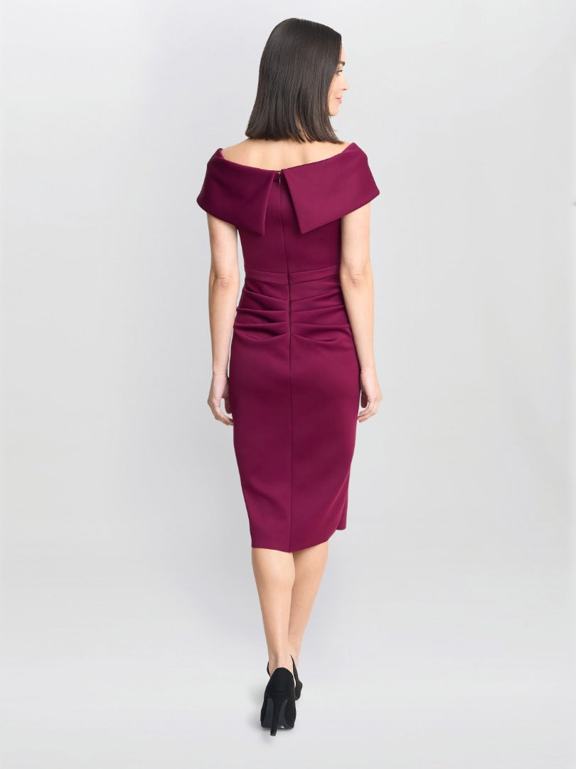  Miranda Ruffled Off The Shoulder Dress