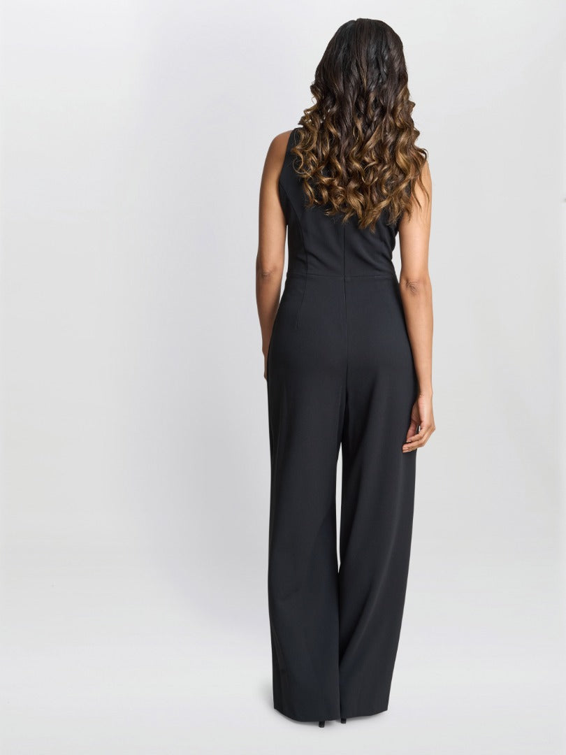  Dottie Wrap Effect Jumpsuit