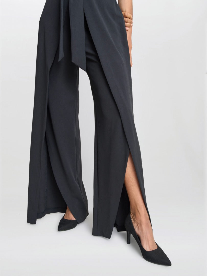  Dottie Wrap Effect Jumpsuit