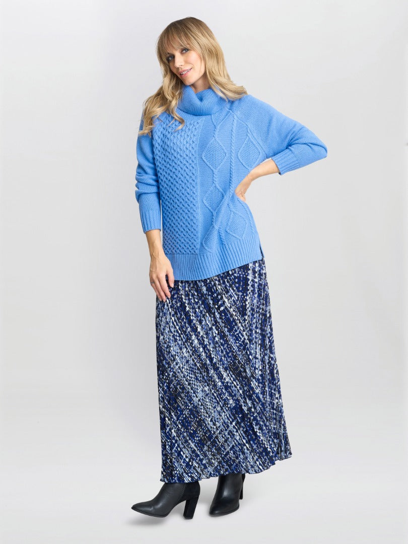  Lissette Roll Neck Knitted Jumper