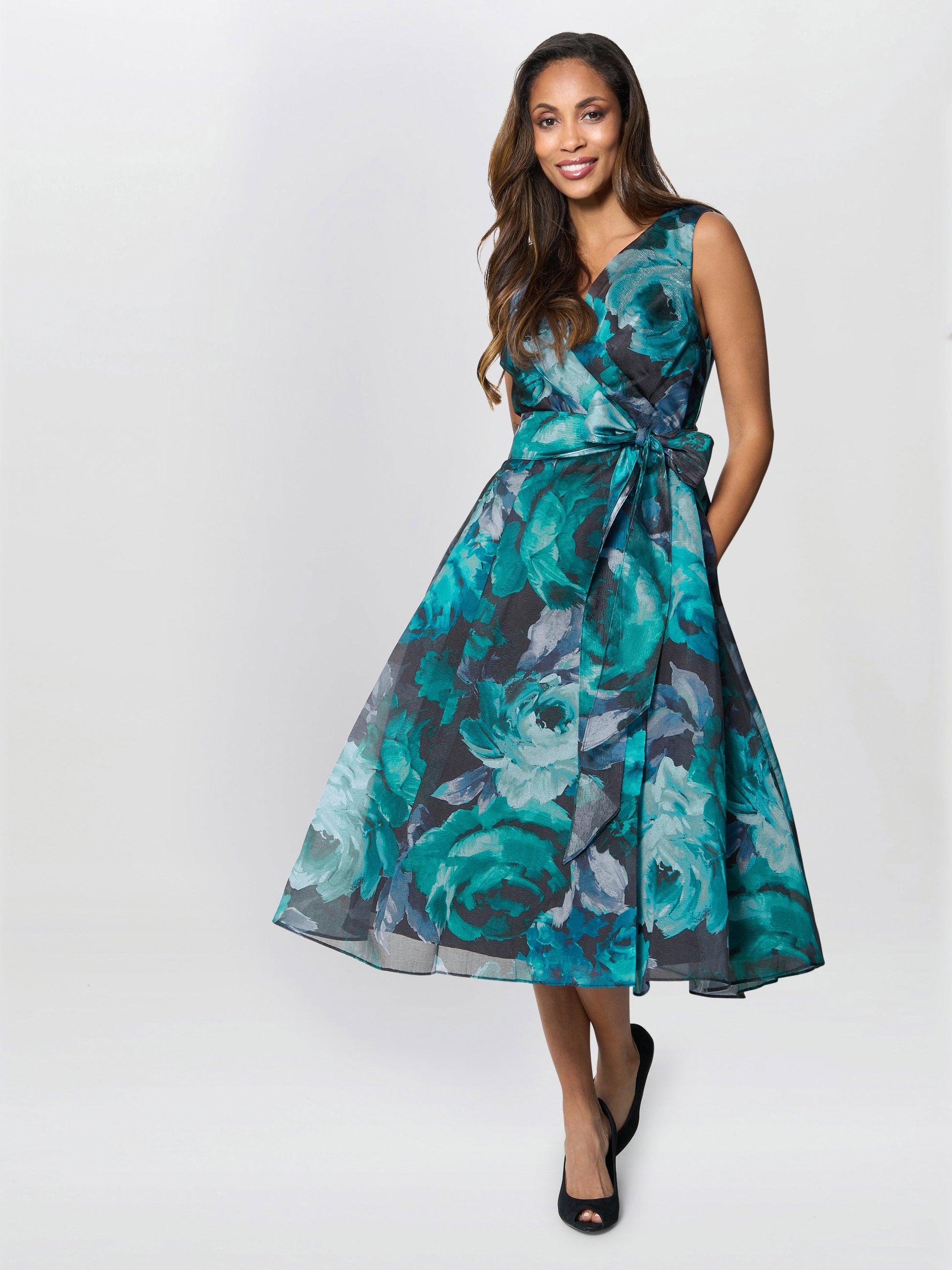  May Floral Midi Dress